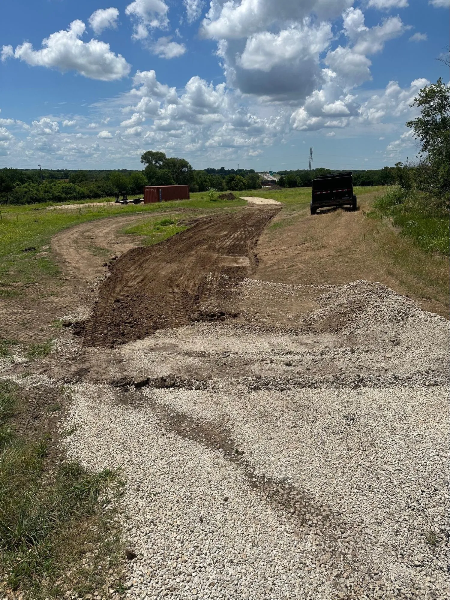 Professional concrete driveway