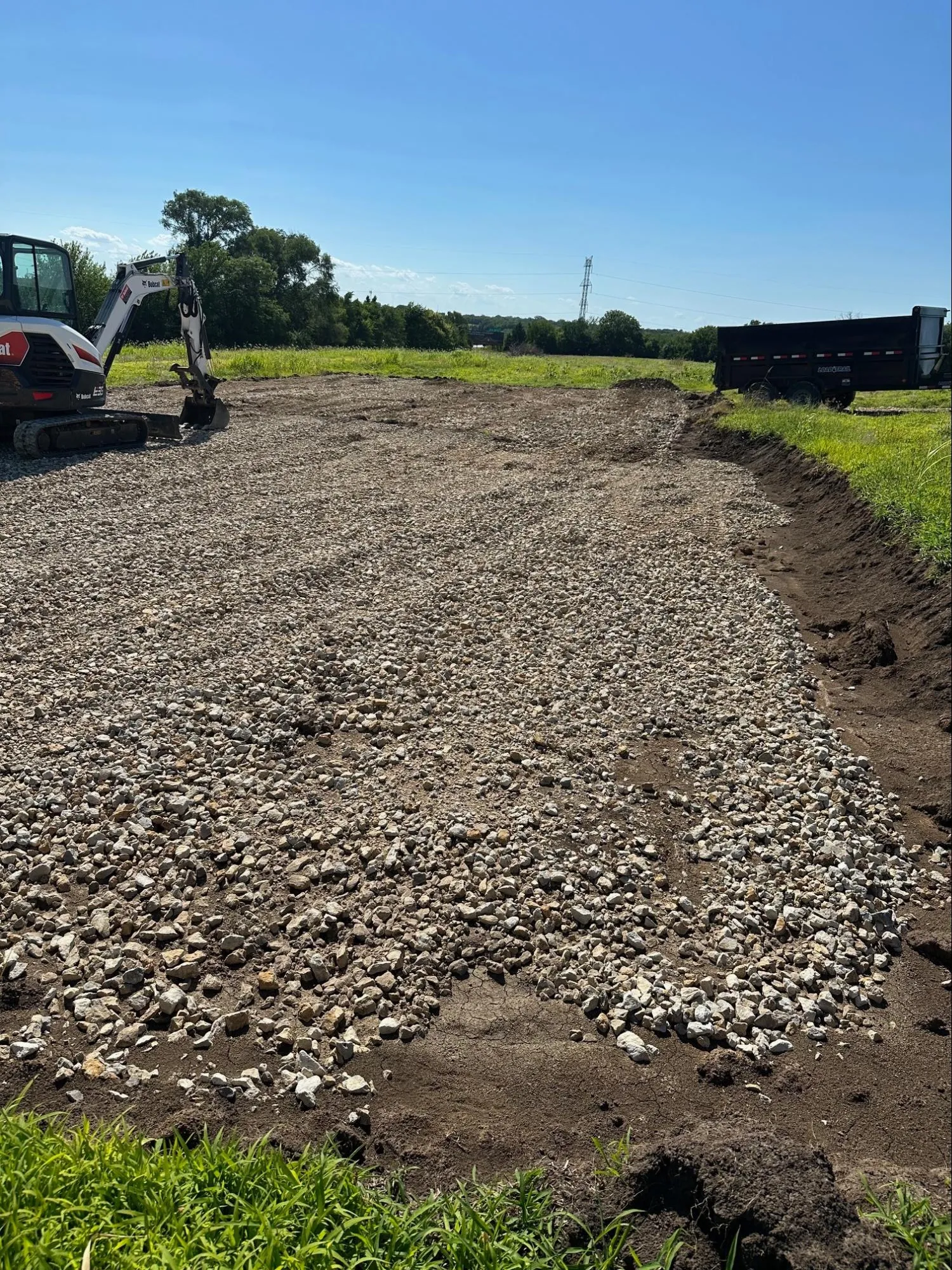 Professional concrete driveway
