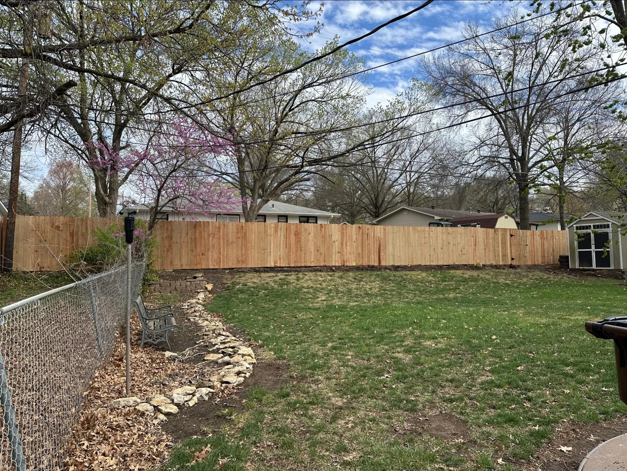 Fencing project photo 4 by Callico Development Group