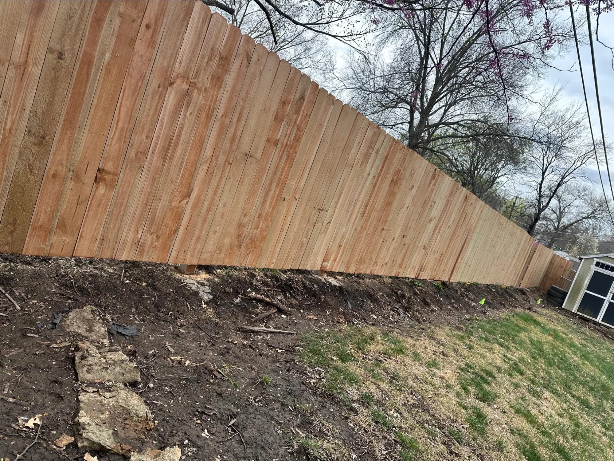 Fencing project photo 5 by Callico Development Group